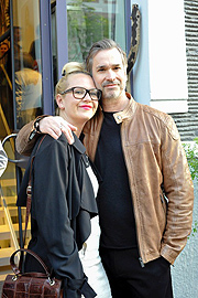 Manou Lubowski mit Freundin Lara von Stumberg  